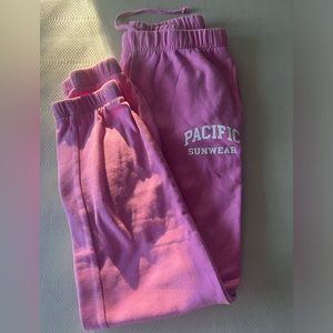 Pink PacSun sweats